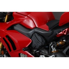 AELLA Carbon Fiber Frame Cover Heat Shields for the Pangiale V4 / R / S / Speciale (2020+)